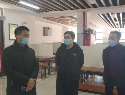 王主席强调食堂疫情防控的重要性 王主席强调食堂疫情防控的重要性