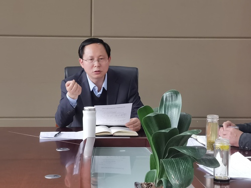 叶玉昆校长做总体部署 叶玉昆校长做总体部署