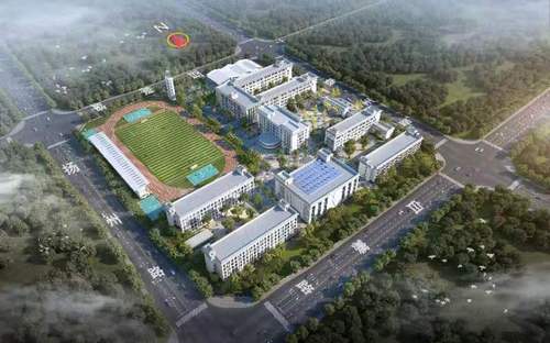 新校区规划图1 新校区规划图1